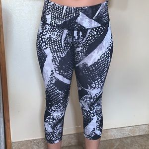 Lululemon Wunder Under Crop Static Mist